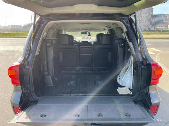 2012 Toyota Land Cruiser 200 Series Рестайлинг 1, серый, 4350000 рублей - вид 19