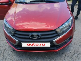 2019 Lada (ВАЗ) Granta I Рестайлинг, красный, 550000 рублей, вид 1