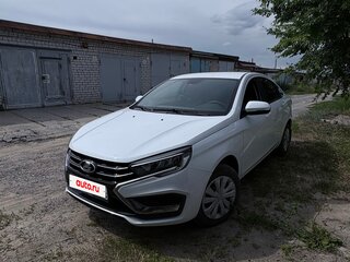 2023 Lada (ВАЗ) Vesta I Рестайлинг (NG), белый, 1480000 рублей, вид 2