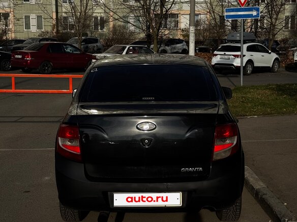 2012 Lada (ВАЗ) Granta I, синий, 170000 рублей - вид 4