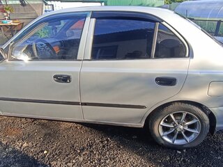 2008 Hyundai Accent ТагАЗ II, серый, 305000 рублей, вид 4