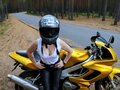 1997 Honda VTR 1000, золотистый - вид 6