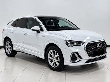 2023 Audi Q3 Sportback 35 TFSI MHEV II (F3), белый, 3230000 рублей, вид 1
