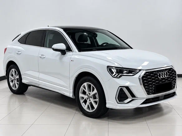 2023 Audi Q3 Sportback 35 TFSI MHEV II (F3), белый, 3230000 рублей