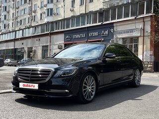 2017 Mercedes-Benz S-Класс 350 d Long VI (W222, C217) Рестайлинг, чёрный, 5000000 рублей, вид 1