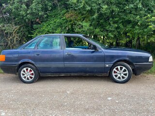 1988 Audi 80 IV (B3), синий, 130000 рублей, вид 5