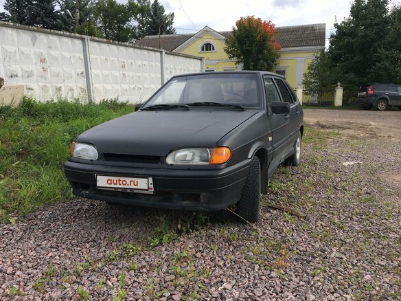 2007 Lada (ВАЗ) 2114, чёрный - вид 2