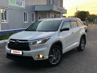 2015 Toyota Highlander III (XU50), белый, 3400000 рублей, вид 1