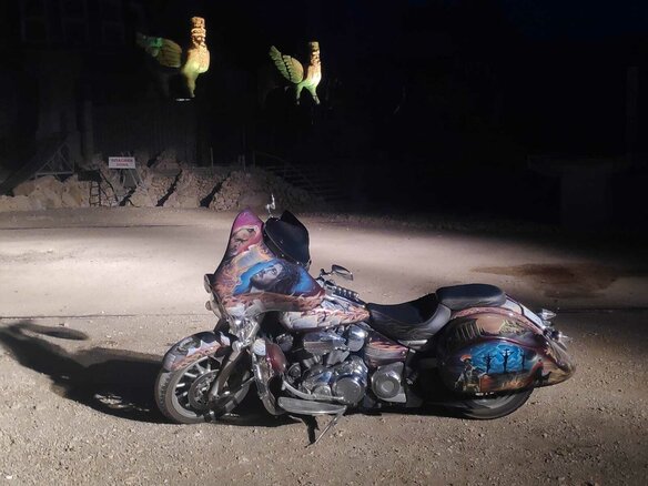 2006 Yamaha XV 1900, коричневый, 1200000 рублей - вид 6