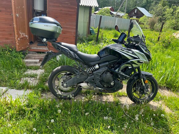2019 Kawasaki Versys 650, чёрный, 720000 рублей