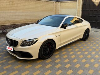 2016 Mercedes-Benz C-Класс AMG 63 AMG IV (W205), белый, 4600000 рублей, вид 2