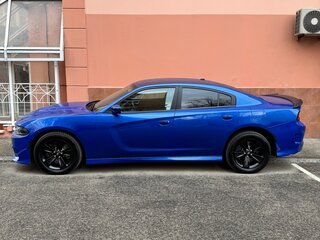 2018 Dodge Charger R__T VII (LD) Рестайлинг, синий, 4700000 рублей, вид 3