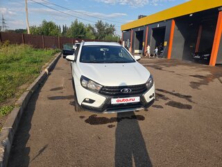 2019 Lada (ВАЗ) Vesta SW Cross I, белый, 760000 рублей, вид 4