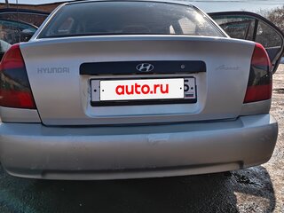 2005 Hyundai Accent ТагАЗ II, серебристый, 245000 рублей, вид 4