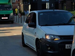 2017 Lada (ВАЗ) Kalina Sport II, белый, 770000 рублей, вид 3