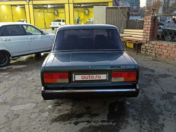 2010 Lada (ВАЗ) 2107, зелёный - вид 3