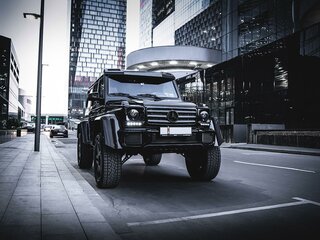2016 Mercedes-Benz G-Класс 500 4x4 II (W463) Рестайлинг 4, чёрный, 20500000 рублей, вид 3