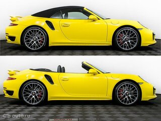 2015 Porsche 911 Turbo VII (991), жёлтый, 15150000 рублей, вид 2