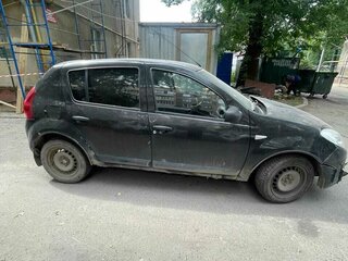 2011 Renault Sandero I, чёрный, 320000 рублей, вид 2