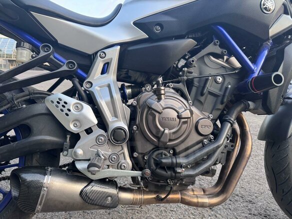 2015 Yamaha MT-07 (FZ-07), серый, 595000 рублей - вид 7