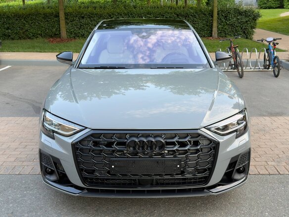 2025 Audi S8 IV (D5) Рестайлинг, серый - вид 8