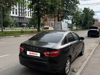 2018 Lada (ВАЗ) Vesta I, чёрный, 870000 рублей, вид 5