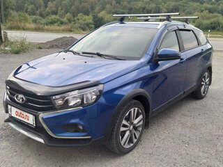 2021 Lada (ВАЗ) Vesta SW Cross I, синий, 1700000 рублей, вид 2