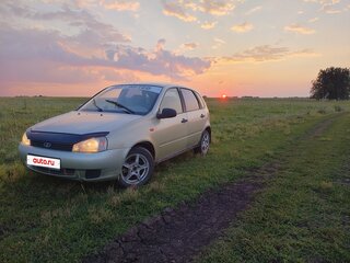 2007 Lada (ВАЗ) Kalina I, жёлтый, 139000 рублей, вид 1