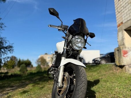 2002 Honda CB 600F Hornet, белый, 360000 рублей, вид 5