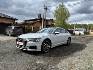 2020 Audi A6 45 TDI V (C8), белый, 4700000 рублей, вид 2