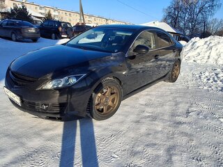 2007 Mazda 6 II (GH), чёрный, 499000 рублей, вид 1