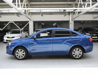 2020 Lada (ВАЗ) Vesta I, синий, 955000 рублей, вид 4