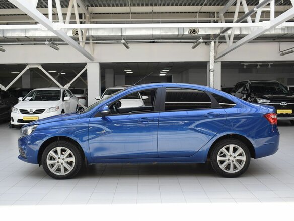 2020 Lada (ВАЗ) Vesta I, синий, 965000 рублей - вид 3