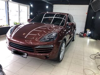 2011 Porsche Cayenne Diesel II (958), коричневый, 4550000 рублей, вид 2