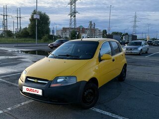 2006 Chevrolet Aveo I, жёлтый, 145000 рублей, вид 2