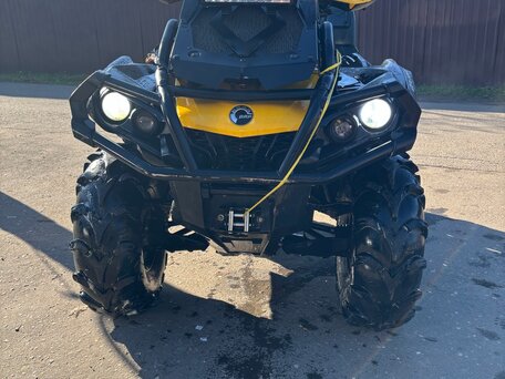 2013 BRP Can-Am Outlander X MR 650, жёлтый, 735000 рублей, вид 1
