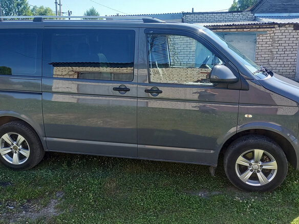 2011 Volkswagen Caravelle T5 Рестайлинг, серый, 1650000 рублей - вид 7