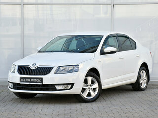 2016 Skoda Octavia III (A7), белый, 1450000 рублей, вид 2