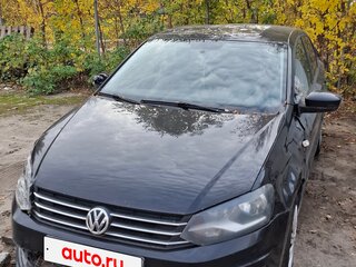 2015 Volkswagen Polo V Рестайлинг, чёрный, 439000 рублей, вид 3