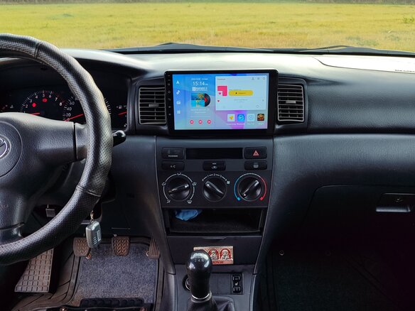 2006 Toyota Corolla IX (E120, E130) Рестайлинг, серебристый, 470000 рублей - вид 7