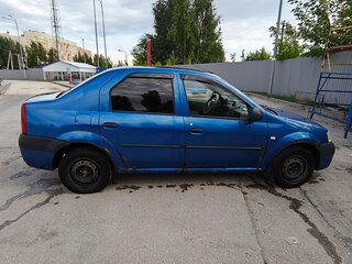 2006 Renault Logan I, синий, 170000 рублей, вид 2