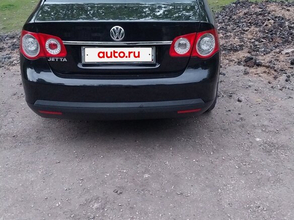 2007 Volkswagen Jetta V, чёрный, 600000 рублей - вид 2