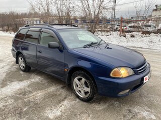 2002 Toyota Caldina II Рестайлинг, синий, 420000 рублей, вид 4
