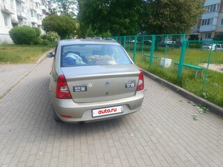 2012 Renault Logan I Рестайлинг, бежевый, 300000 рублей, вид 3