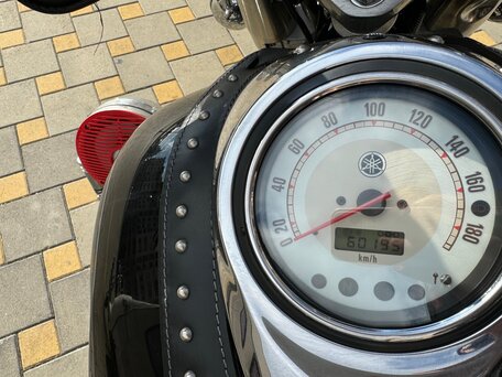 2007 Yamaha XVS1100, чёрный, 600000 рублей, вид 3