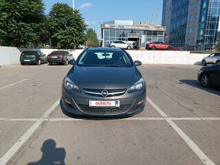 2014 Opel Astra J Рестайлинг, серый, 900000 рублей, вид 1