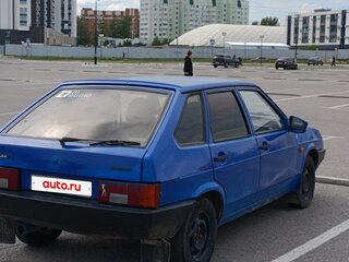 2003 Lada (ВАЗ) 21093i, синий, 100000 рублей, вид 4