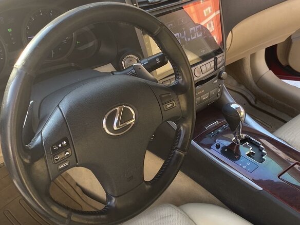 2008 Lexus IS 250 II, красный - вид 3