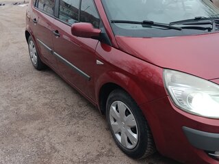 2008 Renault Scenic II Рестайлинг, красный, 615000 рублей, вид 2