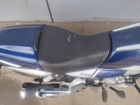 2017 Bajaj V 150, синий, 140000 рублей - вид 10